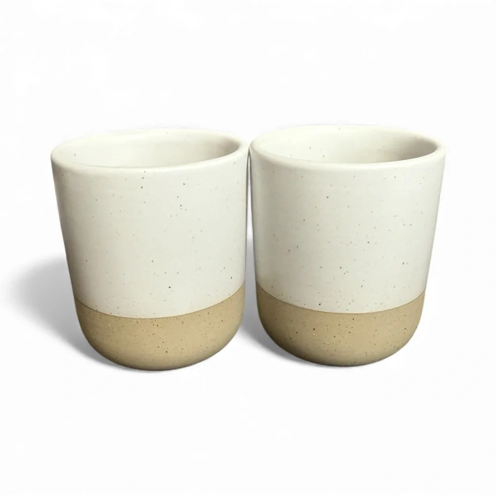 Set of Two Ceramic Teacups - Picture 2 of 2